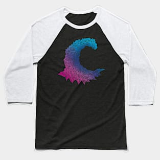 Crystal Wave Baseball T-Shirt